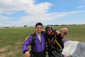 Skydive Landing